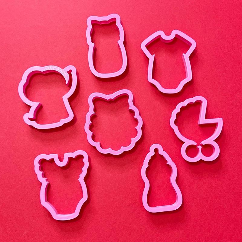 Baby Shower Kit Cookie Cutters