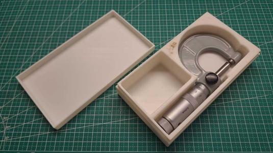 Box for micrometer