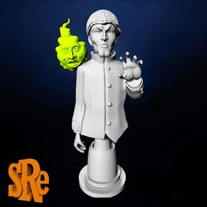Mob CHAD Bust with Dimple - Mob Psycho 100