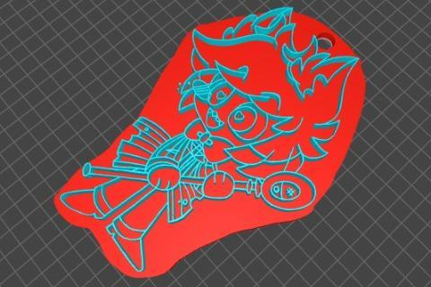 Hazbin hotel chibi - alastor