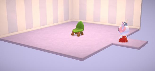 Meadow Leaf Chair Dollhouse Furniture - Hello Kitty Island Adventures 1:16