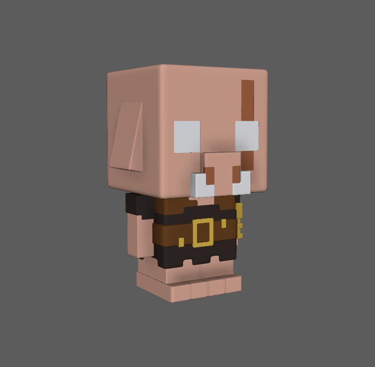 Minecraft Piglin Brute Minifigure