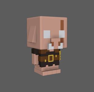 Minecraft Piglin Brute Minifigure