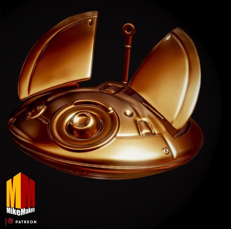 Lola Droid from Obiwan Kenobi Christmas Ornament 3D Model for 3D Printing