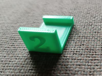 drawer front spacer 2 mm
