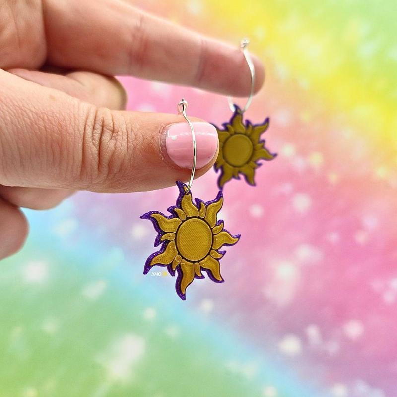 TANGLED SUN EARRINGS