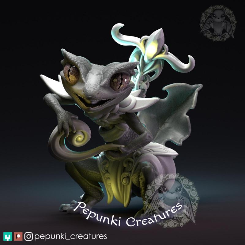 Leaf Gecko Sorceress