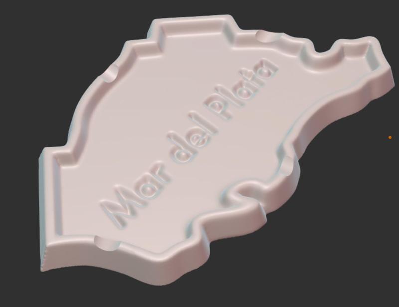 MAR DEL PLATA ASHTRAY