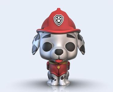 MARSHALL (DOG PATROL) FUNKO POP VERSION