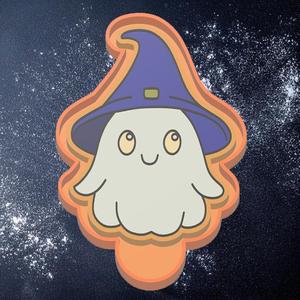 Ghost With Hat Freshie Mold