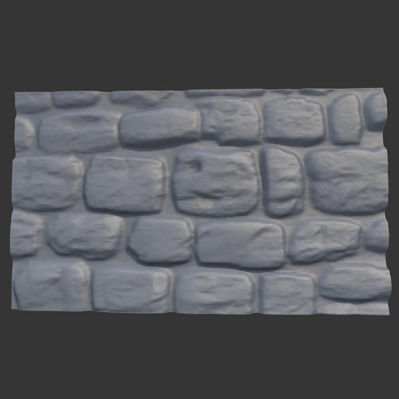 Rock Wall No.16