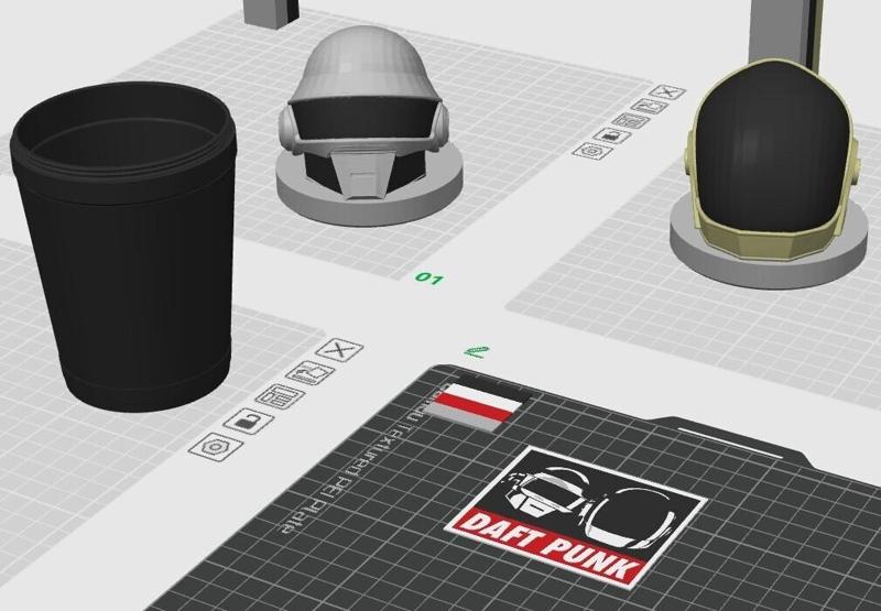 Milkshake glass Daft Punk electronic music