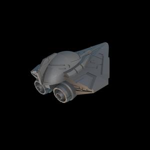 JEDI Starfighter Delta 7  CHIBI STAR WARS