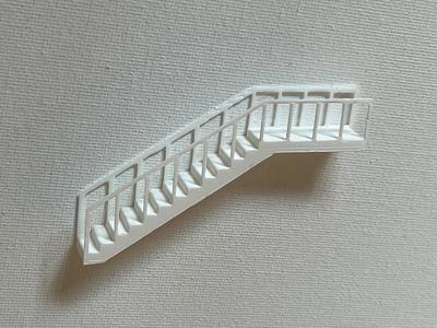 STAIRS HO RR SCALE