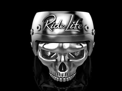 Ride Life skull ring