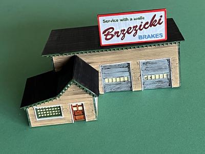 AUTO REPAIR HO SCALE