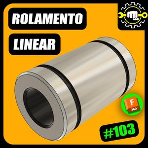 #103 Rolamento Lienar CNC + EBook Desenho Técnico.