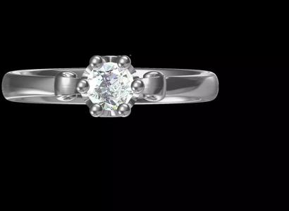 Solitaire Engagement Ring