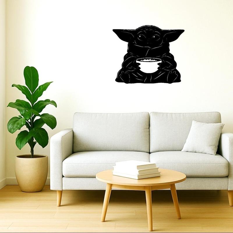 star wars grogu wall decoration