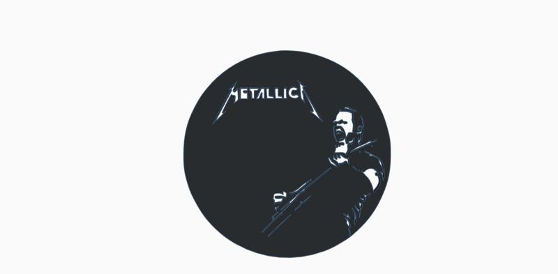 James Hetfield Metalllica Fan Art