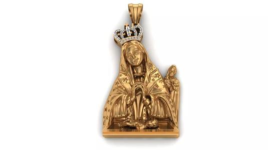 Dije virgen alta gracia-Alta gracia virgin- lady altagracia