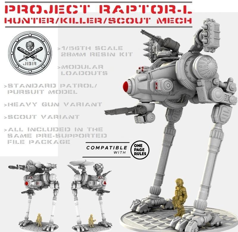 Raptor-L Hunter/Killer/Scout Mech