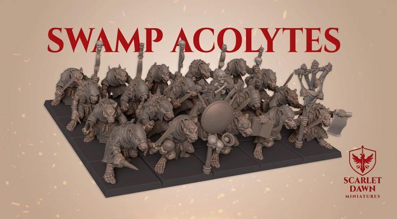 SWAMP ACOLYTES – SCARLET DAWN MINIATURES