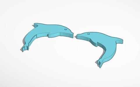 Dolphin Earings