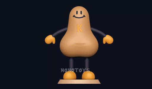 Krotchy potato figure