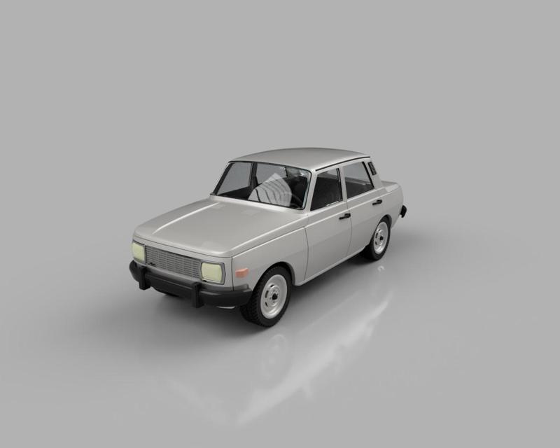 Wartburg 353 Scale 1:10 Construction kit