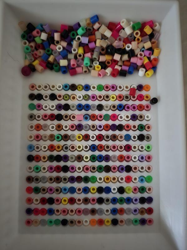 Bead Organizer Tray with 250 Holes | Perfect for Pearls, Hama & Crafts