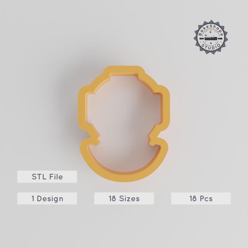 Antique Diving Helmet Shape Cutter, 18 Sizes, Perfect for Cookies, Fondant & Clay, Vintage Nautical Design, Retro Diver Equipment