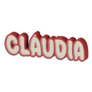 CLÁUDIA - LED LAMP WITH NAME (NAMELED)