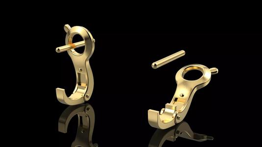 Omega Lock Earrings
