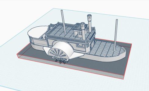 THE VIRAGO (Steamboat for d&d)
