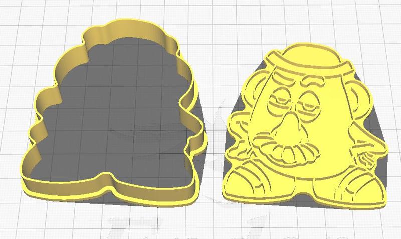 TOY STORY MR. DADDY CUTTER FACE