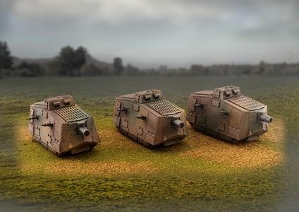 Imperial German A7V Sturmpanzerwagon APC