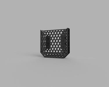 Wall-Mount Remote Holder for Somfy Smoove – Adhesive Installation (3D Printable)