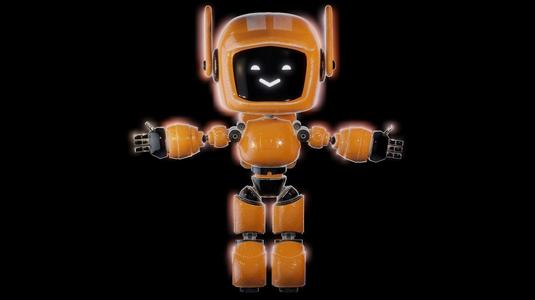 ORANGE ROBOT from LOVE DEATH AND ROBOTS
