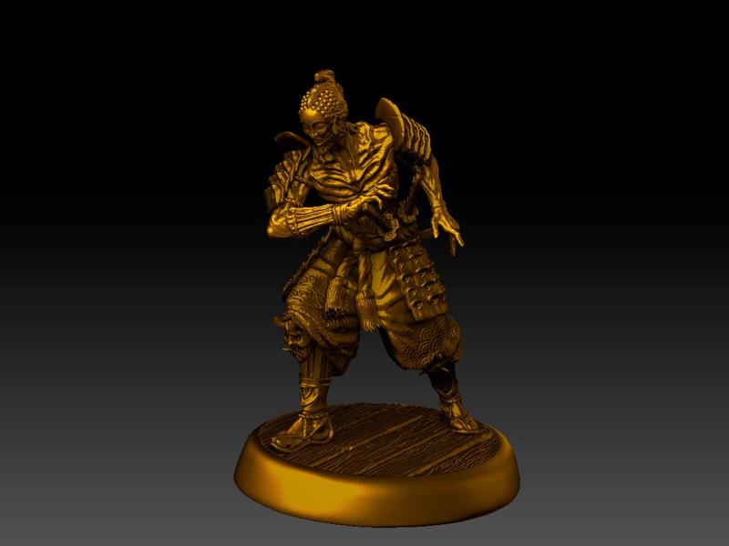 Hollow Samurai, Buddha mask