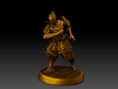 Hollow Samurai, Buddha mask