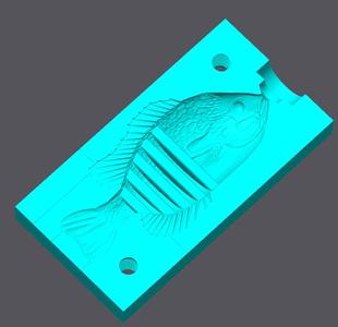 Sunfish Lure Mold