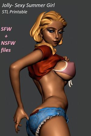 Jolly Sexy Summer Girl
