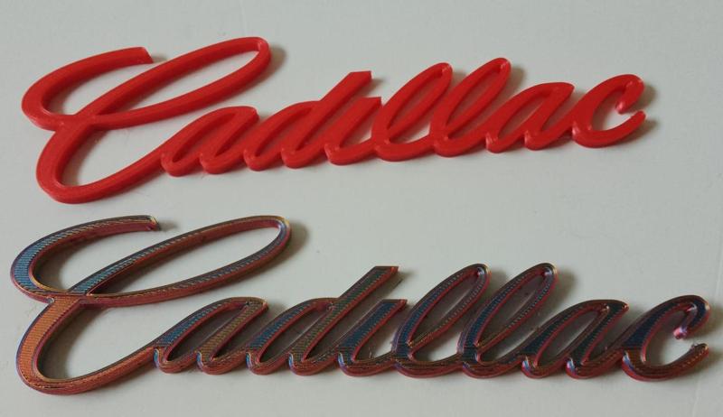 Cadillac lettering
