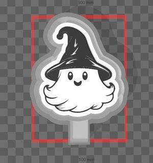 Cute Ghost Witch Freshie Mold