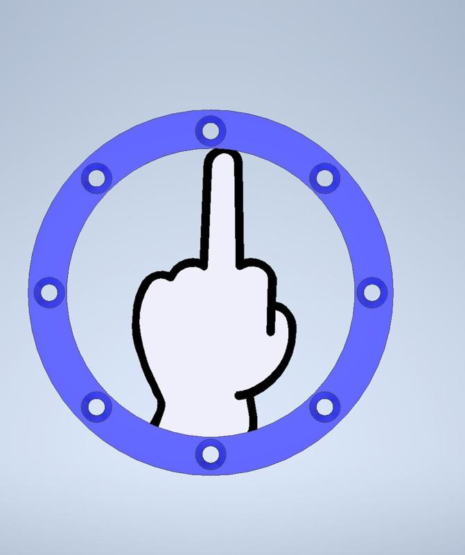 ignition cover derbi euro3 (flywheel cover) "THE FINGER"