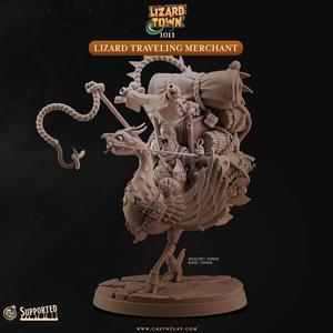 Lizard Traveling Merchant (Pre-Supported)