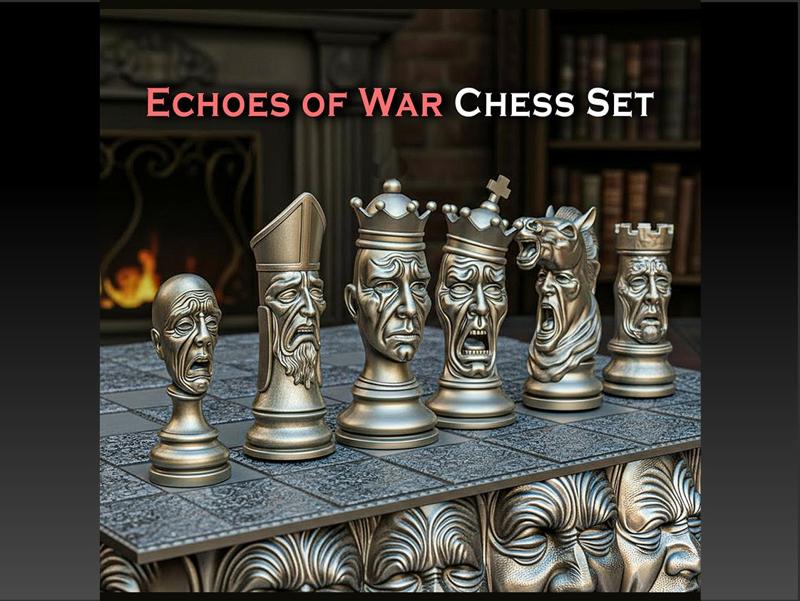 Echoes of War Chess Set