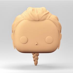Stylized Chibi / POP Head STL | 3D Print File | WH_4-13