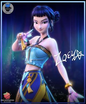 Zoey - Kpop Demon Hunters Figure for 3D Printing